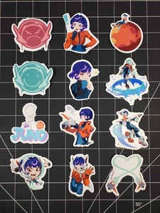 Overwatch 2 Juno Hero Sprays Sticker Set | 12 High Quality Glossy Vinyl Stickers - Picture 1 of 5