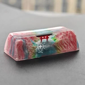 Mountain Torii Left shift 2.25U Keycap SAR3 Handmade Resin Key For MX Keyboard - Picture 1 of 6