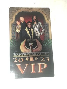 Earth Wind And Fire Music Memorabilia VIP Tag - Picture 1 of 7