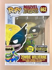 Funko Pop Glow in the dark Marvel Zombies Wolverine EE Exclusive GITD 662 - Bild 1 von 9
