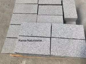 Granit Bergama Grey Mauersteine Sichtfl. gespalten 15/20/40cm Paletten Preis - Bild 1 von 6
