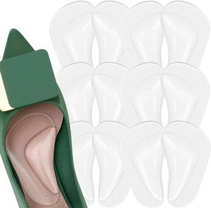6 Pairs Gel Arch Support Cushions for Men & Women, Shoe Insoles for Flat Feet, R - Picture 1 of 12