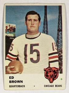 1961 Fleer #1 Ed Brown (VGEX) - Picture 1 of 2