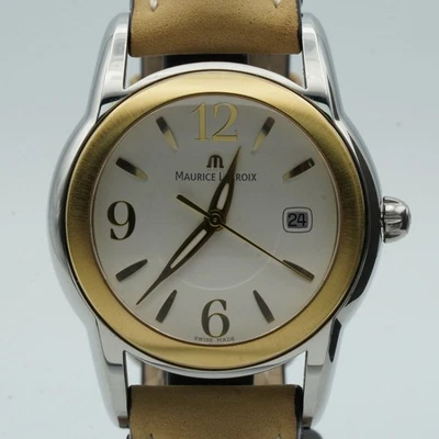 Reloj pulsera Maurice Lacroix Esfera Hombre SH1018 Acero Cuarzo M1235 Blanco Foto 1 de 4