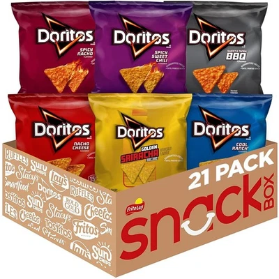Doritos Flavored Tortilla Chips Variety Pack Pack of 21 - Image 1 of 4