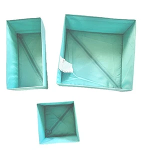 Home Improvement Accessories Skubb Lot 3 Storage Containers Set Teal Free Ship - Picture 1 of 3