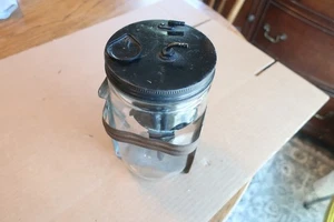 1950s GM Duraglas Windshield Washer Jar, Pump &Bracket Buick Olds Cadillac Chevy - Picture 1 of 22