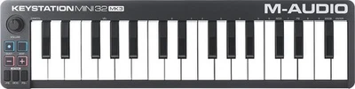 Kompaktes USB-Keyboard mit 32 Mini-Tasten & Softwarepaket, fürs mobile Studio - Bild 1 von 2