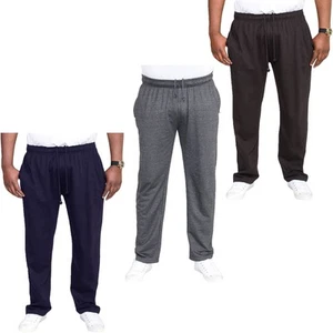 D555 Mens Rory Big Tall King Size Casual Fleece Jogging Bottoms Tracksuit Pants - Picture 1 of 10