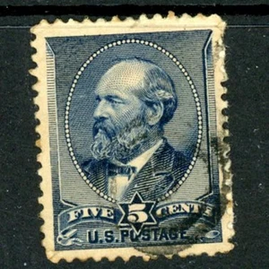 US Scott # 216 - gebraucht - schöne Zentrierung - CV = 20,00 $ (1-C254) - Bild 1 von 2
