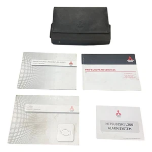 MITSUBISHI L200 BOOK PACK OWNERS MANUAL 2006-2015 - Picture 1 of 6