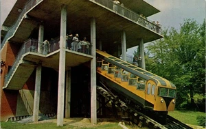 Vintage Postcard Chattanooga Tennessee TN Lookout Mountain Railroad Station - Picture 1 of 3