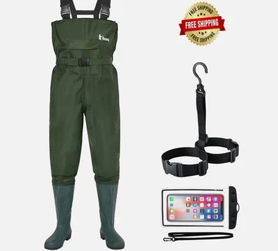 Vadeadores de pesca para hombres y mujeres con percha para botas непроницаемые США - Изображение 1 из 4