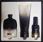 Oribe Gold Lust Set Shampoo 8.5oz, Conditioner 6.8oz , Hair Oil 1.7 oz-New!