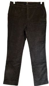 BODEN GREY CORDUROY THE WELLINGTON JEAN ANKLE GRAZER SIZE 12 - Picture 1 of 9