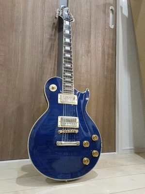 Aria Pro II PE-DLX Blue Electric Guitar Used Product Shipping From Japan - Image 1 of 4