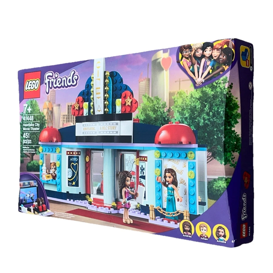 ✅ NISB LEGO Friends Set 41448: Heartlake City Cinema ~ Nuevo En Caja 7+ Foto 1 de 4