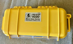 Pelican 1030 Micro Case Series Yellow - USA - Picture 1 of 2