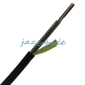 LC-LC UPC MM 8 Strand Armored Field TPU Optical Patch Cord Waterproof Head 100M - Afbeelding 1 van 1