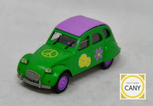 Citroën 2 CV Car Flower Sale - HACHETTE/ NOREV - 1/43 - Picture 1 of 2