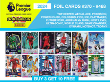 Panini Premier League Adrenalyn XL 2024 2023/24 #370 - #468 Top Keeper, Hotshot