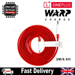 2M OnePlus Warp Charge Type-C to Type-C Cable 10 9 9Pro 8 8T 7 7T Nord N100 N10 - Picture 1 of 7