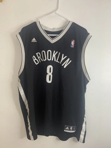 D-Will Nickname Deron Williams Men’s Large Adidas Swingman Brooklyn Nets Jersey Cover