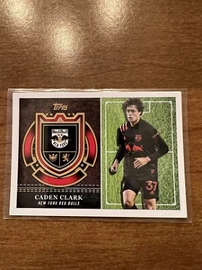 2022 Topps MLS Scholarly Insert Caden Clark New York Red Bulls - Picture 1 of 2