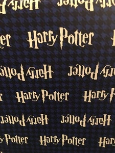 Harry Potter FULL BOLT 100% Cotton Fabric Houndstooth 44 Inch 8 Yards Free Ship - Picture 1 of 5
