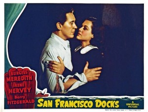 San Francisco Docks Lobby Card Burgess Meredith Irene Hervey 1940 Old Photo