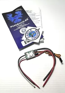 Castle Creations Phoenix 45 amp Brushless Motor Control for 2 or 3 cell lipo - Picture 1 of 4