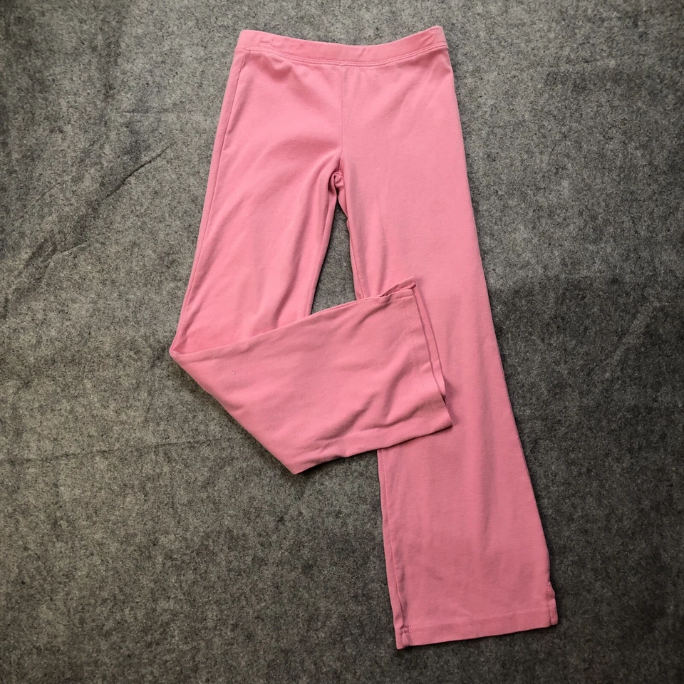 Gymboree Girls size 9 leggings bootcut Barbie bubblegum pink 100% Cotton pull on - Image 1 of 4
