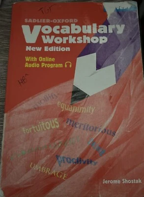 Vocabulary Workshop 2005 Ser.: Vocabulary Workshop : Level F by Jerome...B30 - Image 1 of 2