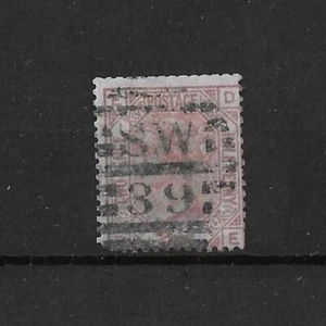 GB 1875 QV 2.5d Malva SG139 Placa 1 Usado - Imagen 1 de 2