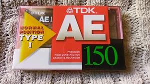 TDK AE 150 1998 Japan 1psc NEW - Zdjęcie 1 z 2