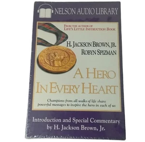 A Hero In Every Heart Audiobook Cassette 1996 H. Jackson Brown Jr. New - Imagen 1 de 4
