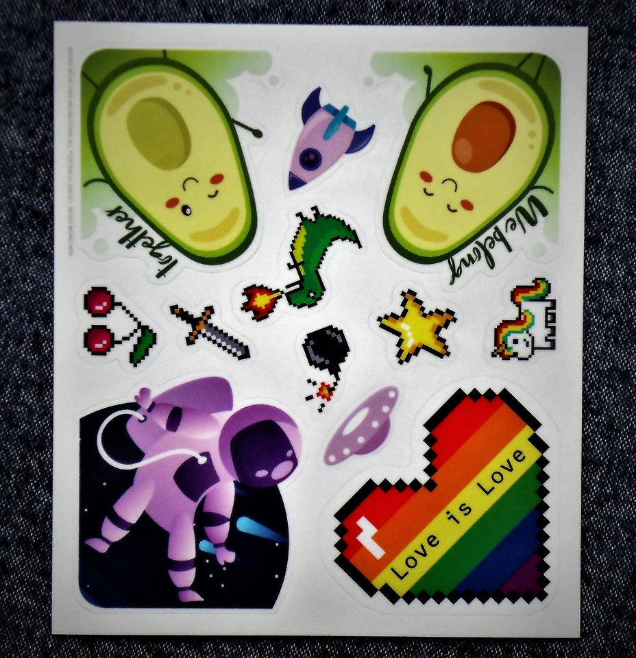 Blogger Handy-Sticker Smartphone Style-Upgrade Aufkleber 12-teilig NEU! - Bild 1 von 1