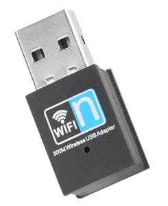 300mbps Wireless USB Adapter WiFi Internet Dongle for XP Vista Windows - Picture 1 of 4