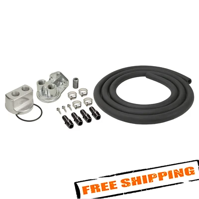 Kit de reubicación de filtro de aceite de motor Derale 15725 Foto 1 de 4