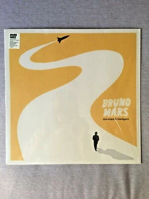 Bruno Mars – Doo-Wops & Hooligans Rare Original 2010 Orange Translucent Vinyl LP - Image 1 of 4