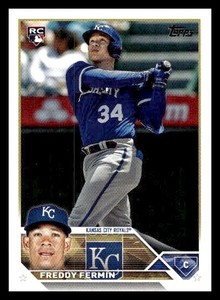 2023 Topps Update #US114 Freddy Fermin Kansas City Royals Baseball card