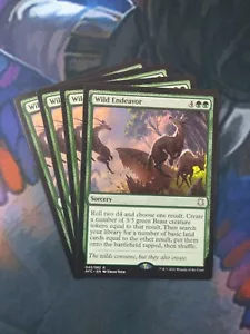 Wild Endeavor x4 | 7% Off 2+ | Commander Forgotten Realms AFC | NM | MTG - Picture 1 of 1