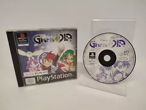 Grandia SONY PS1 PLAYSTATION 1 BLACK LABEL NO MANUAL PAL UBI SOFT *DISC 1 ONLY* - Picture 1 of 12
