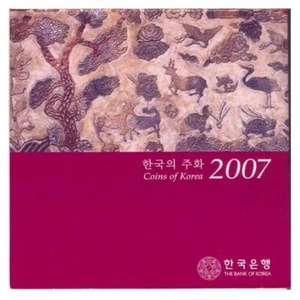 2007 South Korea Mint Coin Set - 1 Won to 500 Won KOMSCO - Picture 1 of 6