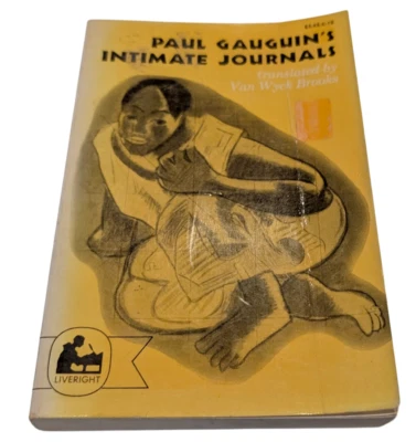 Paul Gauguin's Intimate Journals PB 1970 Art Memoir Gaugin Diary Vintage - Image 1 of 4