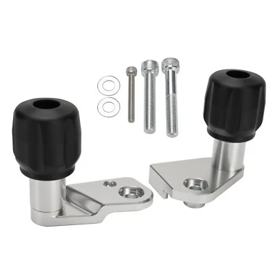 Crash Bobbins Protector Slider Aluminum Silver Fit For Suzuki Gsx-R 1000 R 17-21 Foto 1 de 4