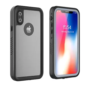 Wasserdichte Stoßfeste Hülle mit Displayschutzfolie für Apple iPhone Xs | Xs Max - Bild 1 von 6