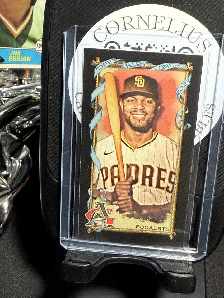 2023 Topps Allen & Ginter #6 Xander Bogaerts Mini Black Border - Image 1 of 2