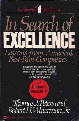In Search of Excellence: Lessons... by Waterman Jr., Robert Paperback / softback - Image 1 of 2