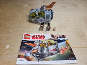 Lego 75176 Star Wars Resistance Transport Pod 100% Com w/ Manual All Figures